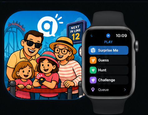Q Time family game concept with Apple Watch